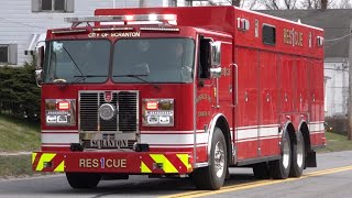 Scranton Fire Department Rescue 1 Responding 326242 [upl. by Eyatnod150]