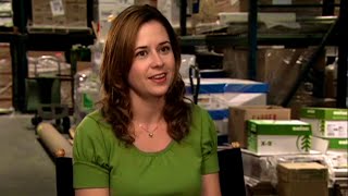 The Office  Fun Run  Jenna Fischer Interview [upl. by Nereus]