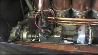 How to start a 1912 Cadillac [upl. by Socem]