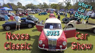 Noosa Classic Car Show 2023 A quick look around [upl. by Maighdiln256]