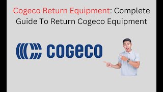 How to Return Cogeco Equipment [upl. by Amlez849]