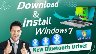 Download amp install Bluetooth Driver For windows 7 32 amp 64 Bit 🔥🔥 [upl. by Emirak]