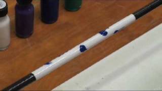 Custom Rod Marbling A HowTo Video [upl. by Llerehc137]