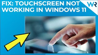 Windows 11’s touchscreen not working Here’s what to do [upl. by Ordisy167]