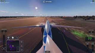 Etihad Airways Boeing 7879 EGKK  MDPC roblox projectflight etihad boeing b787 plane pilot [upl. by Aillil]