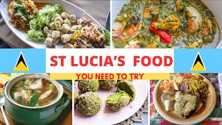 Saint Lucia Food  🇱🇨  Top Traditional St Lucia’s Foods  St Lucia’s Cuisine [upl. by Barnaba]