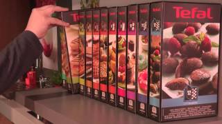 Coffret Snack Collection Tefal  Le grill paninis  viandes [upl. by Nilved]