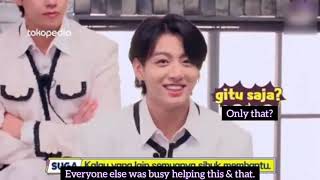 ENG SUB Tokopedia x BTS Full Jenga Interview of 23 April 2021 Full Part 1 [upl. by Molton]