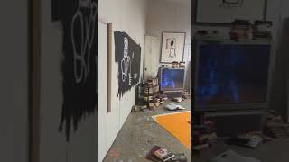 Basquiats Home amp Painting Studio  King Pleasure Exhibition [upl. by Asselam]