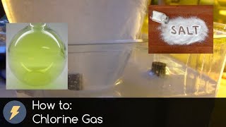 How to make Chlorine gas [upl. by Ishmael]