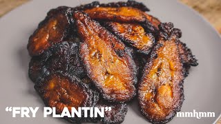 How To Make Trini quotFry Plantinquot  Fried Plantains [upl. by Eceryt]