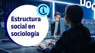 La idea de estructura social en sociología [upl. by Selia]