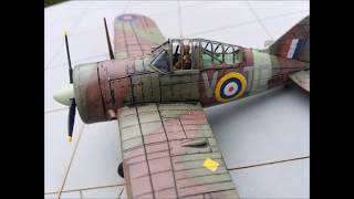 Airfix 172 Brewster F2A Buffalo Build [upl. by Sorgalim]