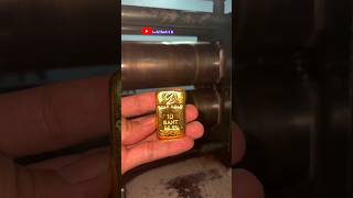 965 Gold manufacture process video shorts gold manufacturing trending reels ytshortsmachine [upl. by Aruasor]