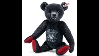 Steiff  Steiff Rocks QUEEN Bear at Morrab Studio in Penzance Cornwall UK [upl. by Ragnar]