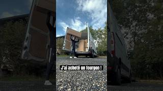 J’ai acheté un fourgon pour l’aménager  fourgonaménagé vanlife [upl. by Airemat]