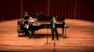 Nitzan Haroz at CSU  Marcello Sonata in F Major [upl. by Clougher]