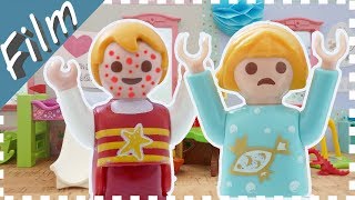 👩‍👩‍👧‍👦 Playmobil Film deutsch ✔ Hat das Baby Windpocken Beim Kinderarzt mit Familie Jäger [upl. by Ahsap537]