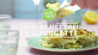 Lasagne met prei en courgette [upl. by Hutton]