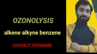 Ozonolysis of alkene alkyne [upl. by Allicsirp696]