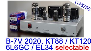 KT88 KT120 EL34 6L6 compatible 2020 model B7V power amplifier [upl. by Yuzik]