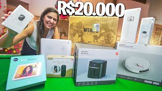 GASTEI 20 MIL REAIS NO PARAGUAI COMPREI TUDO DA XIAOMI [upl. by Sucramd294]