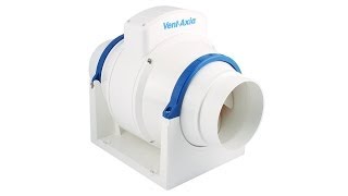 Vent Axia ACM 100 inline duct fan [upl. by Florio895]