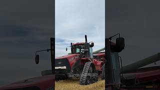 Case IH 470 RowTrac moving grain tractorvideo farmmachinery harvestingmachine [upl. by Todhunter]