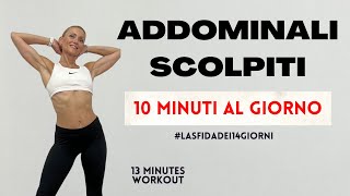 quotAddominali scolpiti in 10 minuti al giorno Un programma completo per un core forte e tonicoquot [upl. by Aylmer926]