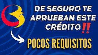 PRÉSTAMO RÁPIDO  Cómo SOLICITAR un CRÉDITO de LIBRE INVERSIÓN en el Banco De Bogotá [upl. by Ees61]