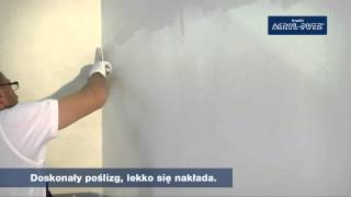 ACRYLPUTZ® ST 10 START  jak szpachlować ściany film instruktażowy [upl. by Asirralc]