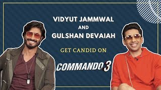 COMMANDO 3  Vidyut Jammwal and Gulshan Devaiahs EXCLUSIVE interview [upl. by Tippets]