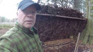 Extending roof on leanto shelter [upl. by Karlotta]