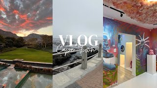 Cape Town vlog  celebration  wine farm  event  friends  fun  living  art gallery  beach [upl. by Massarelli]