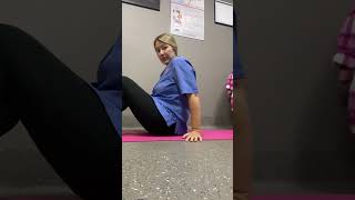 Cross legged glute stretch  reverse pigeon and lying supine twist [upl. by Adnelg953]