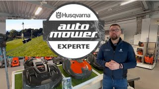 Husqvarna Mähroboter vorgestellt amp erklärt  VOLZWERKZEUGE [upl. by Anitsirt751]