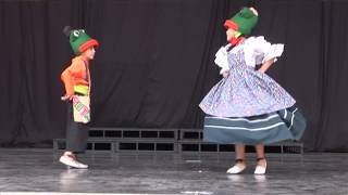 Baile quotEL SAPITOquot Los Niños de Colombia Bailan [upl. by Wilmette341]