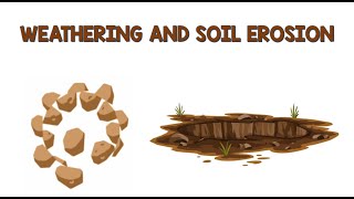 Weathering and Soil Erosion  Animation [upl. by Inait]