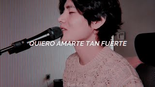 17 Pink Sweat  Taehyung VLive › Letra en Español V Playlist [upl. by Hirza]