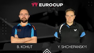 1735 Bohdan Kohut  Yurii Shchepanskyi 02092024 TT EuroCup Ukraine Elite TABLE 3 [upl. by Tik]