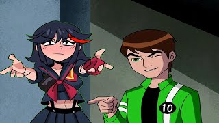 Ryuko meets Ben and Kevin [upl. by Sikleb504]