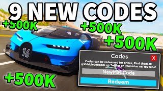 NEW WORKING ALL CODES FOR Vehicle Legends IN MARCH ROBLOX Vehicle Legends CODES [upl. by Regdirb]