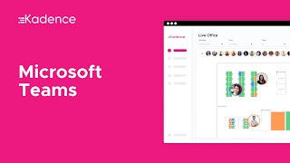 Microsoft Teams desk booking  Kadence [upl. by Lamprey]