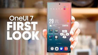 Samsung One UI 7  FIRST LOOK 10 Big Changes [upl. by Crabb901]