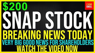 SNAP Stock  Snap Inc Stock Breaking News Today  SNAP Stock Price Prediction  SNAP Stock Target [upl. by Mckay]