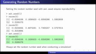 Simulation in R [upl. by Aldwin]