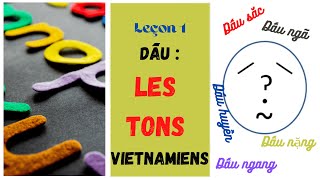 Leçon 1  LES TONS  ACCENTS  Prononciation partie 1  Cours pour débutants  Aller Ô Vietnam [upl. by Ecnedurp665]