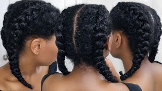 How To Cornrow Braid For Beginners  Clear Easy Steps [upl. by Asle124]