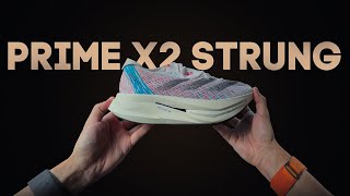 Adidas Adizero Prime X2 STRUNG ПЕРВЫЕ впечатления  обзор [upl. by Nitreb]