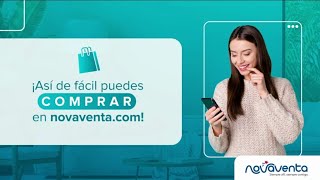 Tienda virtual Novaventa cómo hacer pedido [upl. by Neelyak458]